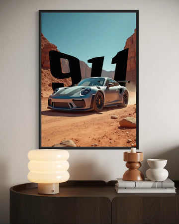 Supercar Canvas Art: How to Style It in a Modern Home?