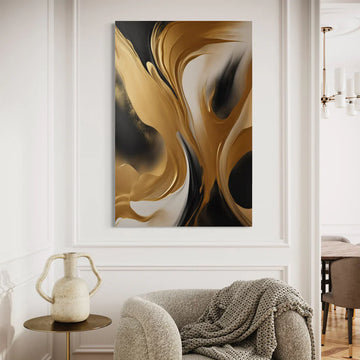 gold wall art