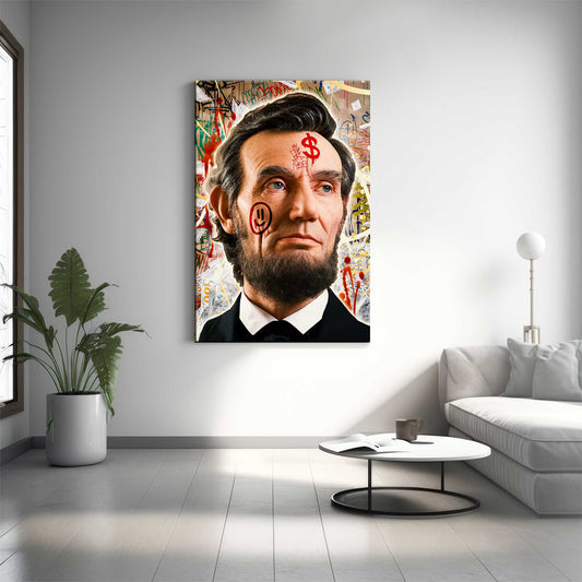 Abraham Lincion Canvas 