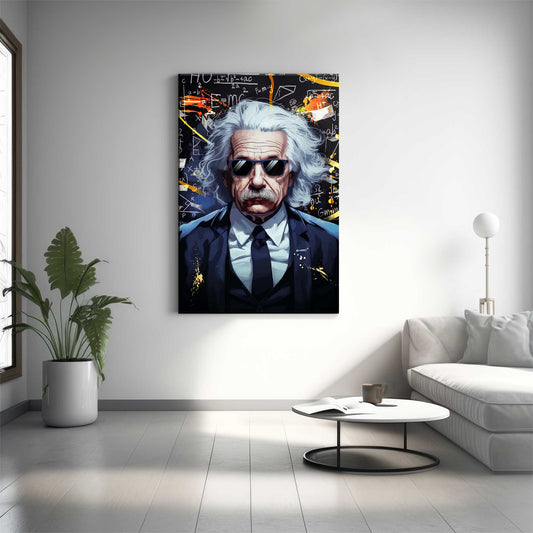 Albert Einstien Canvas 