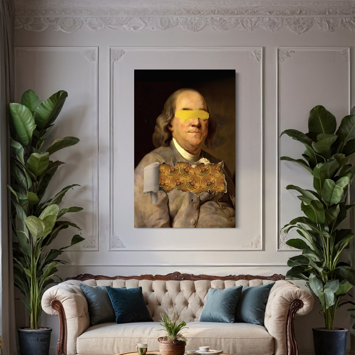 Benjamin Bitcoin Canvas