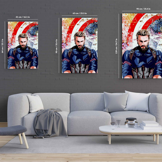 Captain America Canvas 