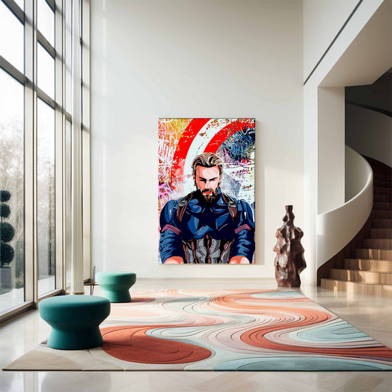 Captain America Canvas 
