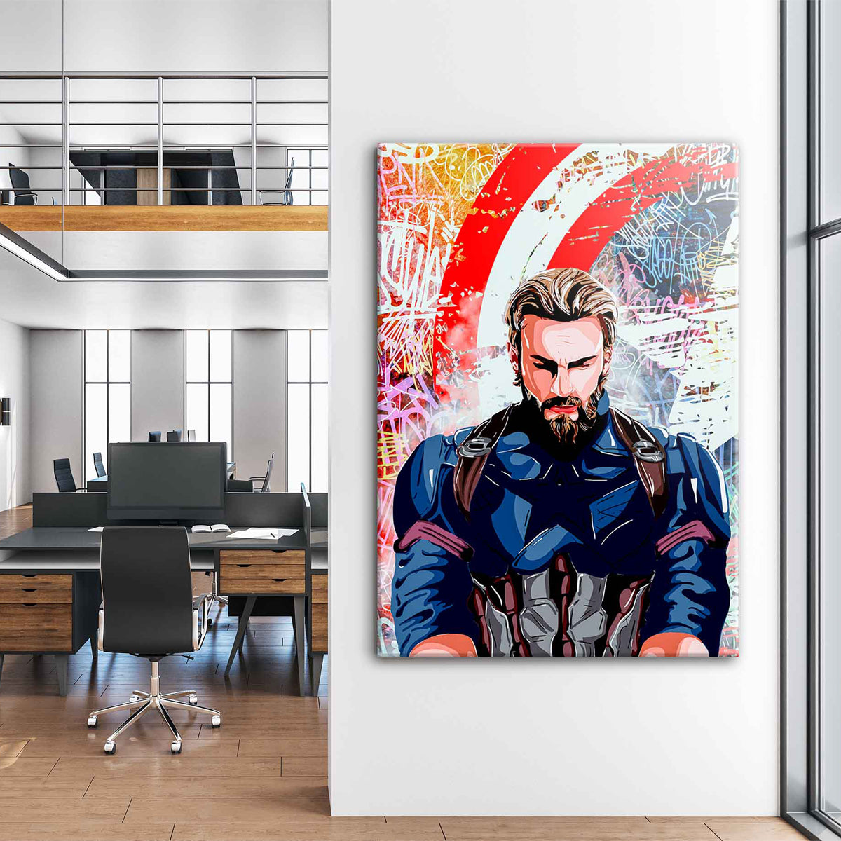 Captain America Canvas 