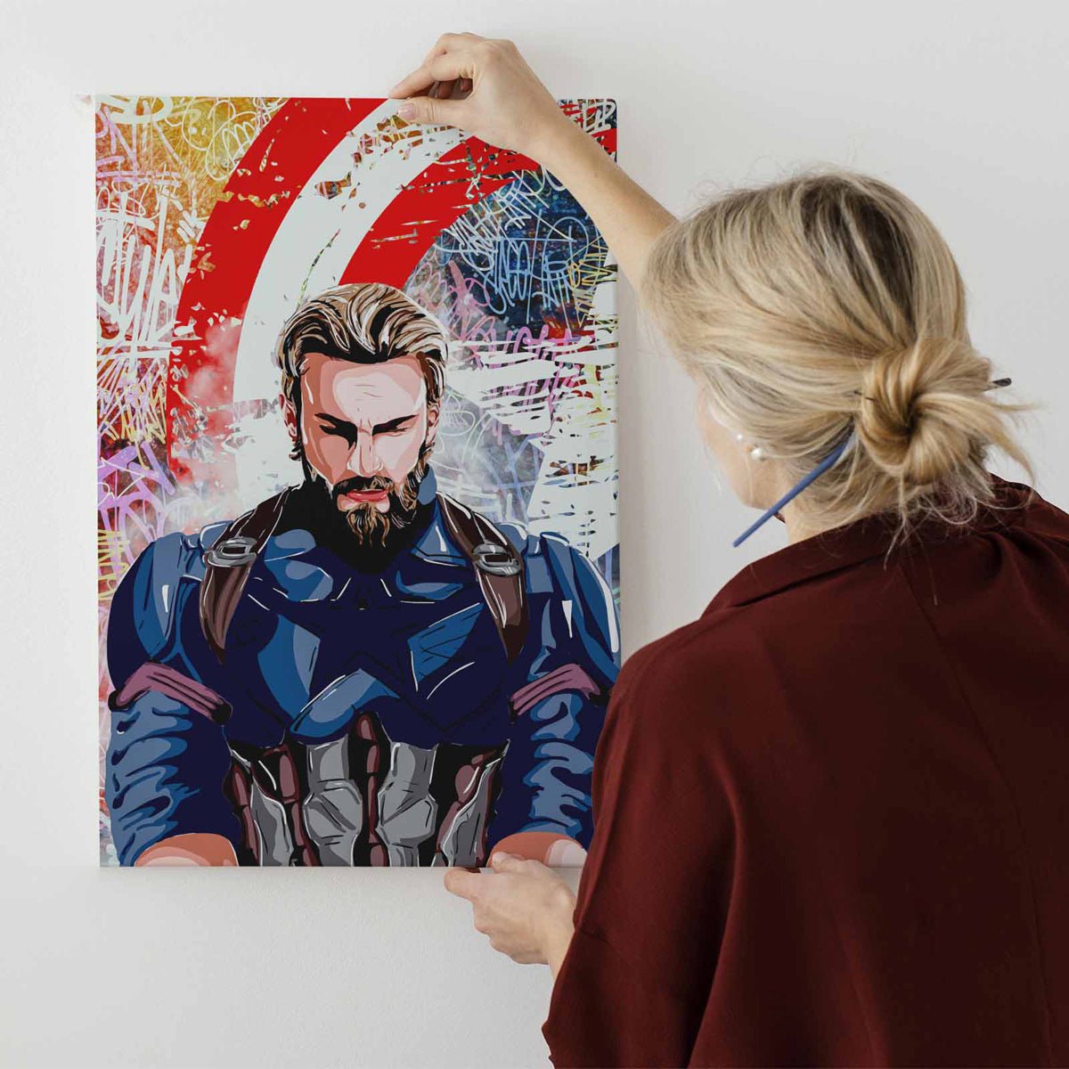 Captain America Canvas 