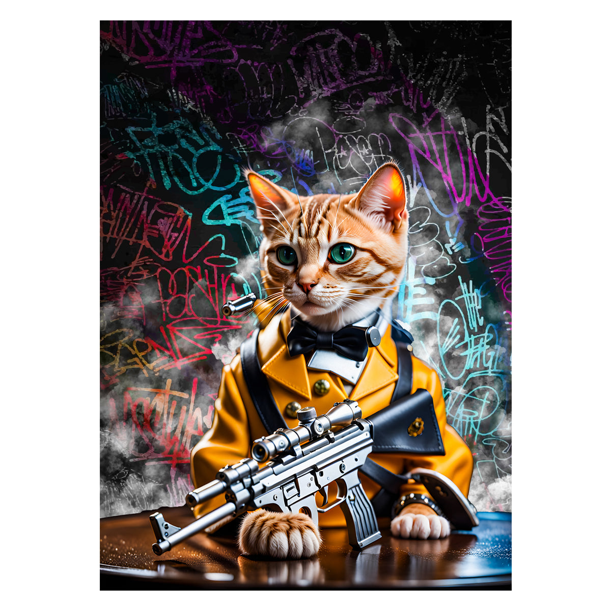 Cat Spy Canvas 