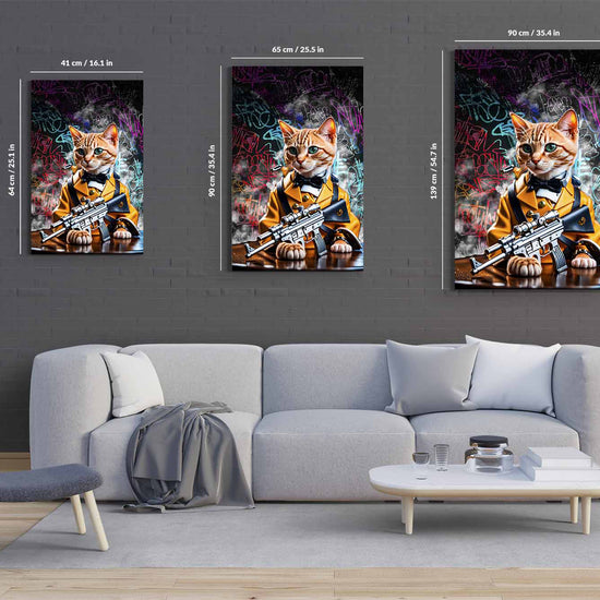 Cat Spy Canvas 