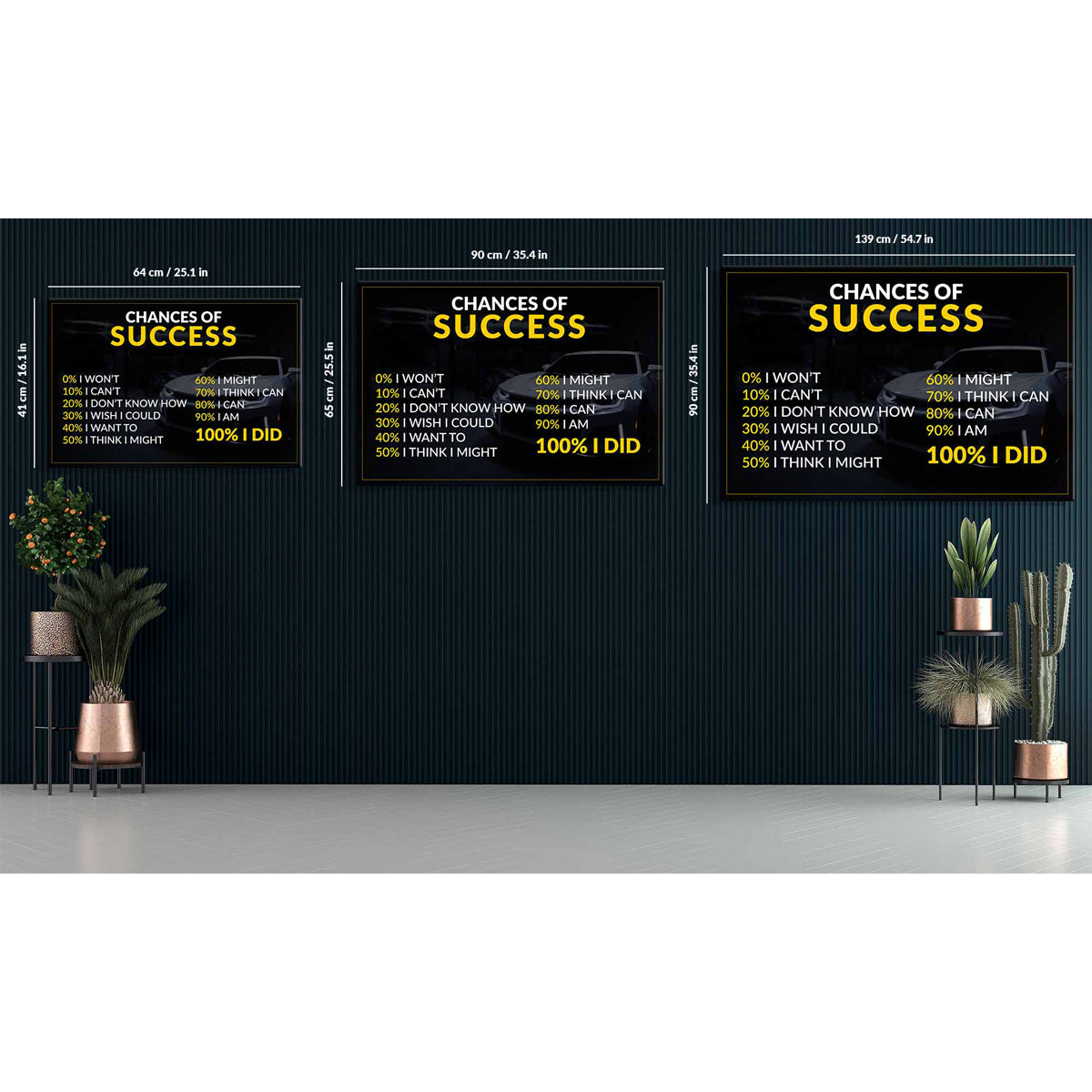 Chances Of Success Canvas 