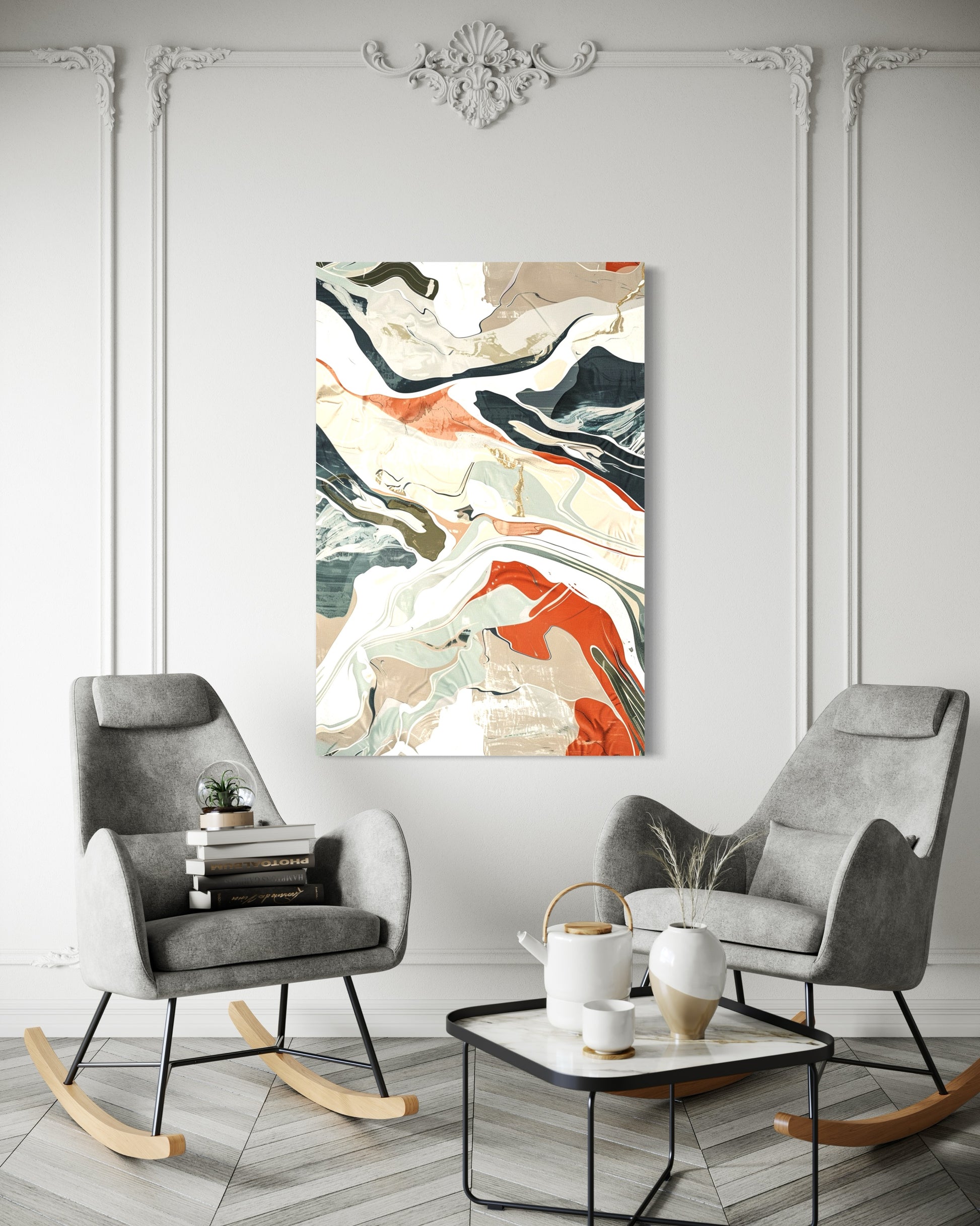 Colorful Blast Abstract Canvas