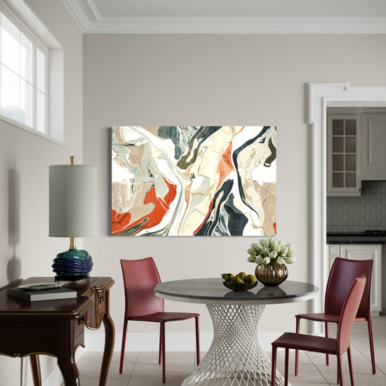 Colorful Blast Abstract Canvas