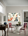 Colorful Blast Abstract Canvas