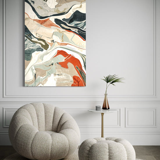 Colorful Blast Abstract Canvas