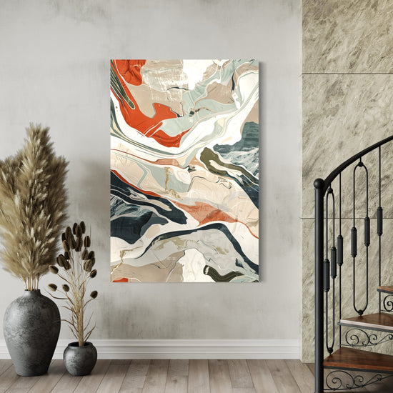Colorful Blast Abstract Canvas - Blanq Canvas