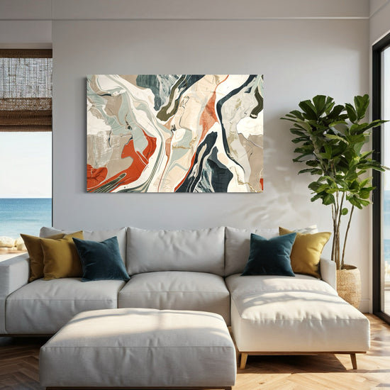 Colorful Blast Abstract Canvas - Blanq Canvas