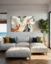 Colorful Blast Abstract Canvas - Blanq Canvas