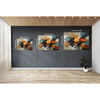 Colourful Crescendo Abstract Canvas
