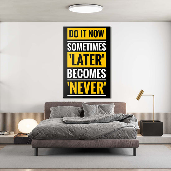 Do it Now Canvas 