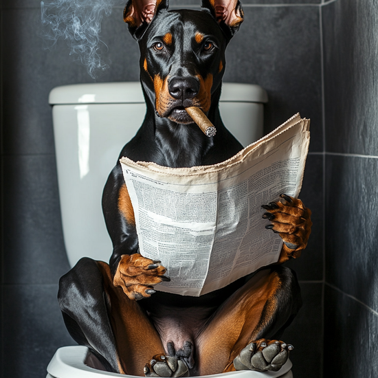 Doberman Canvas