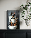 Doberman Canvas