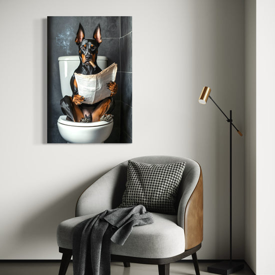 Doberman Canvas