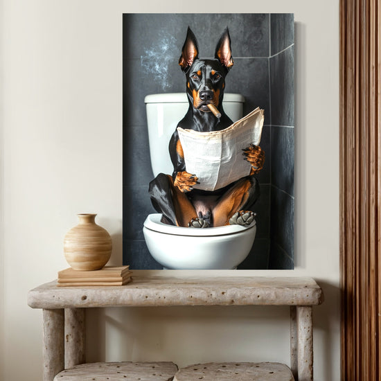 Doberman Canvas - Blanq Canvas