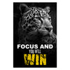 Focus And You Will Win Canvas 