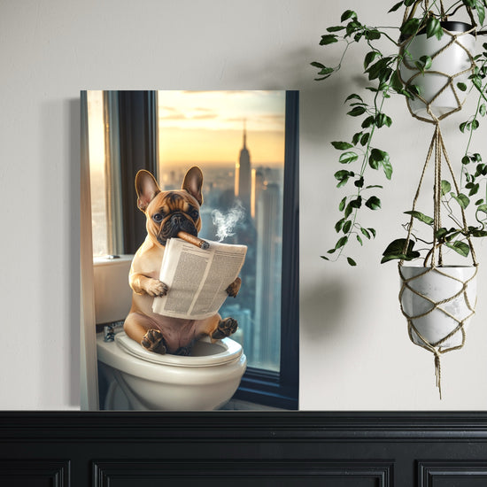 French Bull Dog Canvas