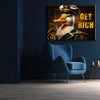 Get Rich Duck Trying Canvas 