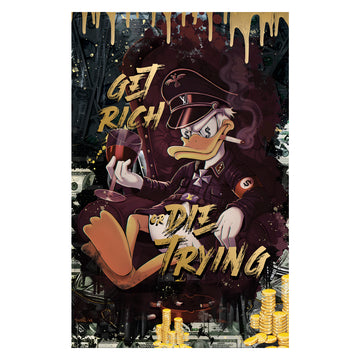 Get Rich Or Die Trying Canvas