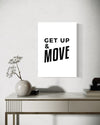 Get Up & Move Canvas