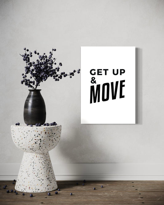 Get Up & Move Canvas