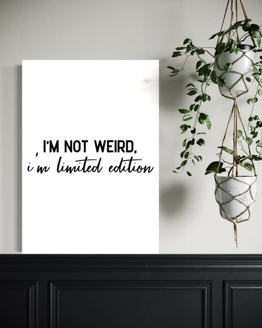 I'm Limited Edition Canvas