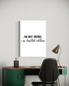 I'm Limited Edition Canvas