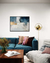Golden Current Canvas