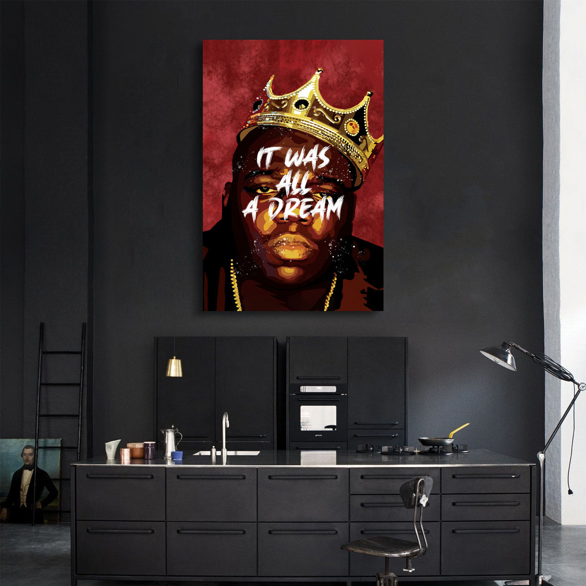 It Was All A Dream Canvas