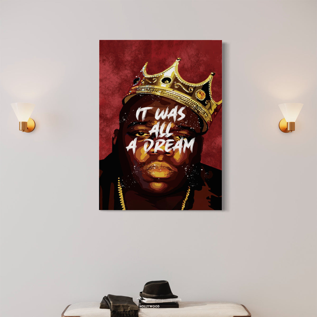 It Was All A Dream Canvas - Blanq Canvas