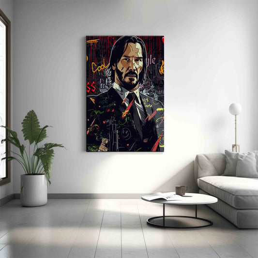John Wick Canvas 