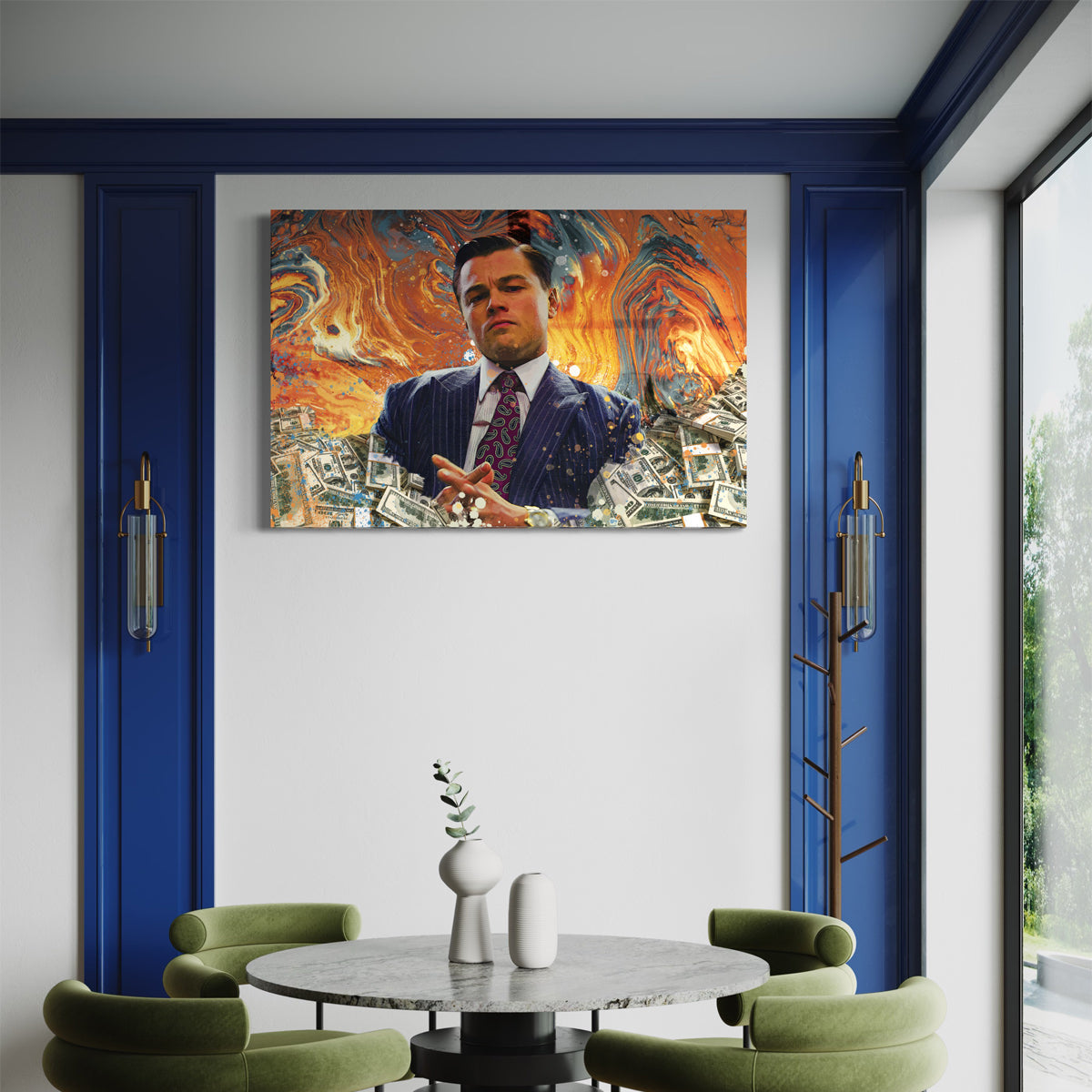 Jordan Belfort Canvas