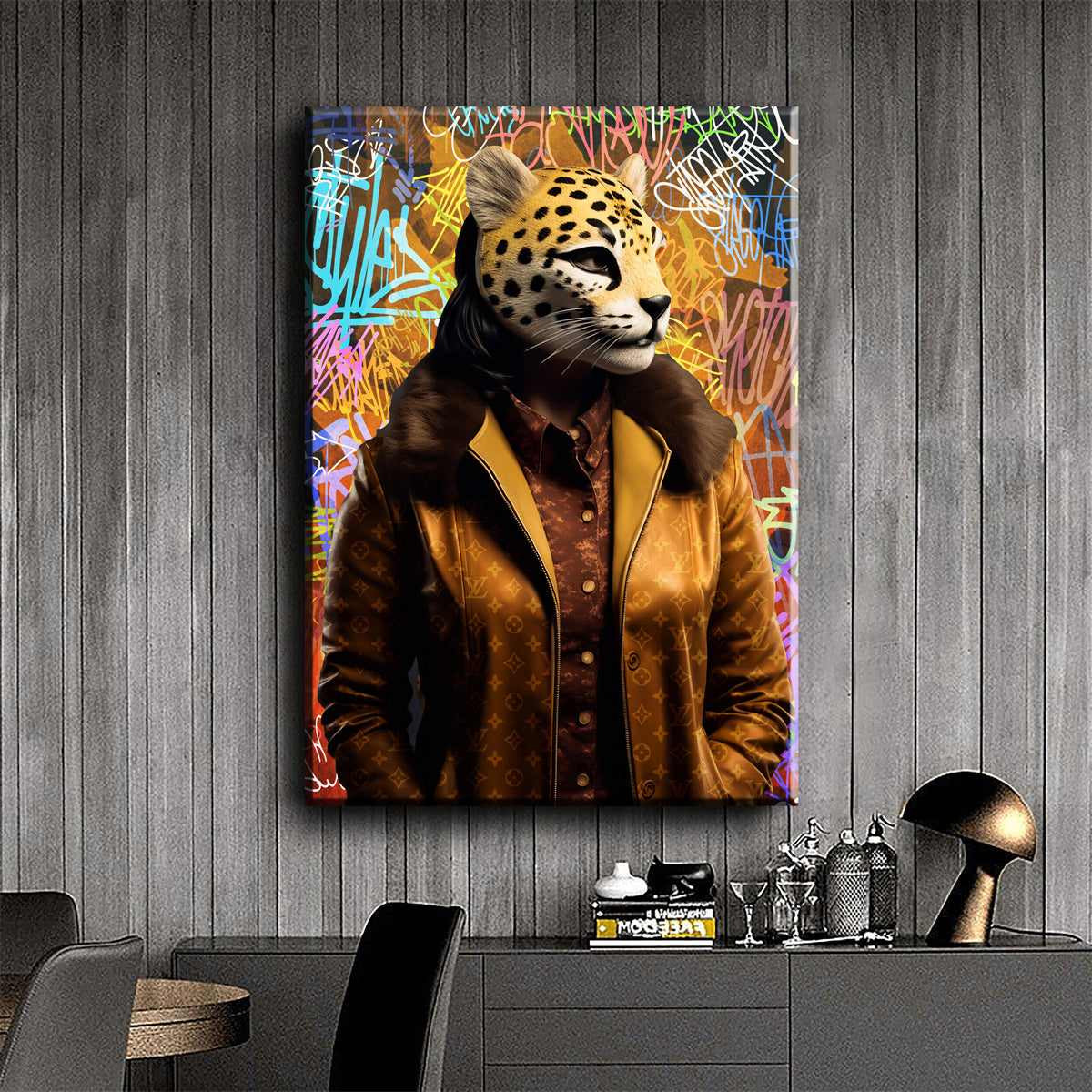 Leopard LV Canvas 