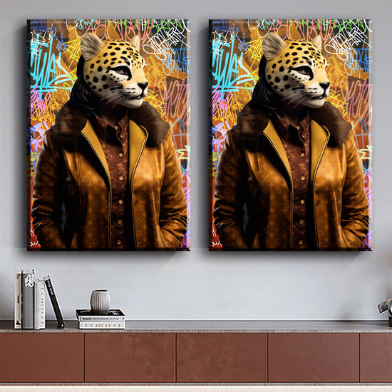 Leopard LV Canvas 