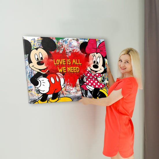 Love Is All We Need Canvas 