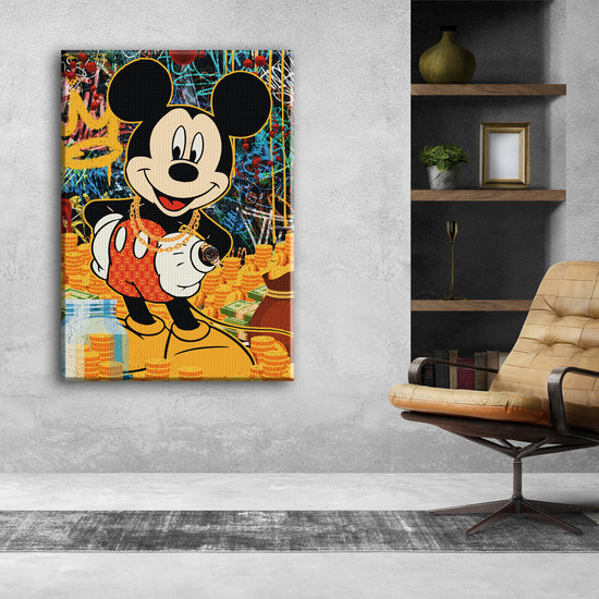 Millionaire Micky Canvas 