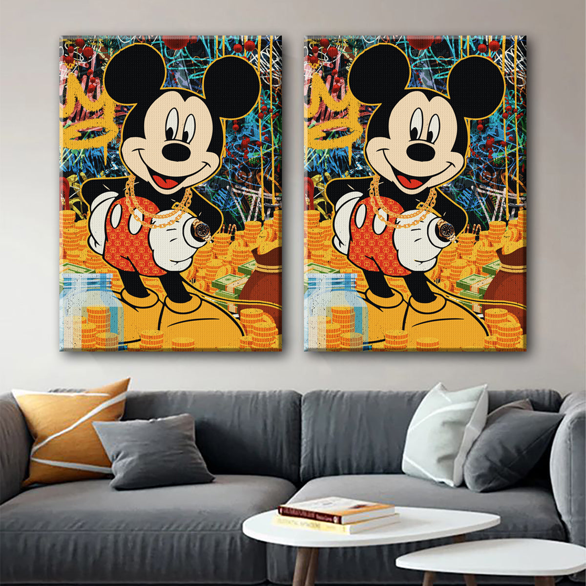 Millionaire Micky Canvas 