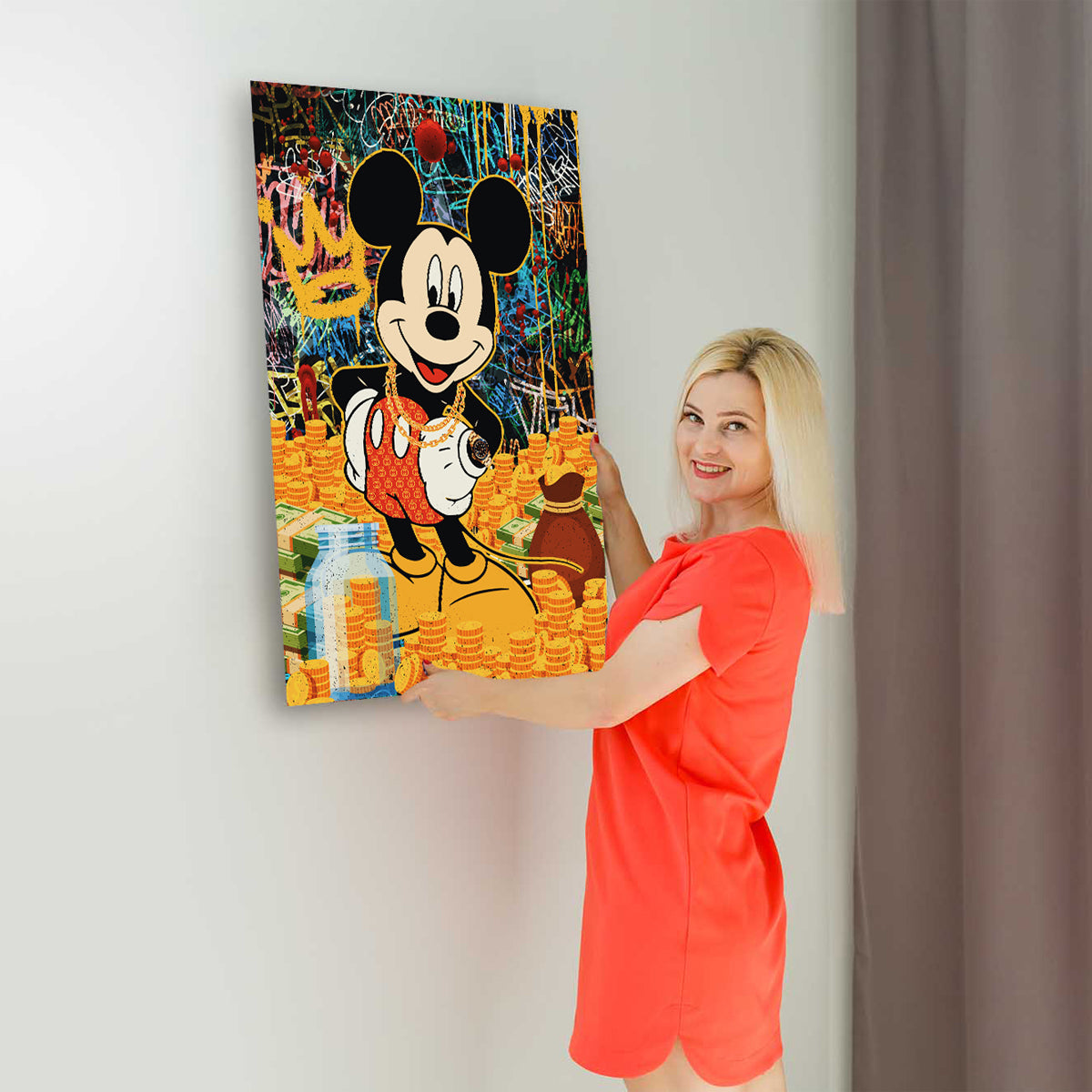 Millionaire Micky Canvas 