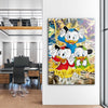 Money Ducks Canvas 