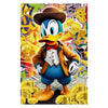Money Scrooge Canvas 