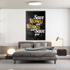 Money Will Save You Canvas 