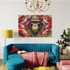 Monkey Mirage Abstract Canvas