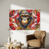 Monkey Mirage Abstract Canvas - Blanq Canvas