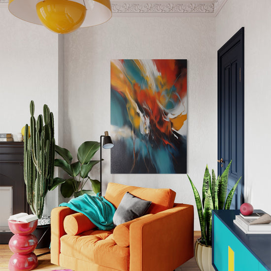 Mystic Hues Abstract Canvas
